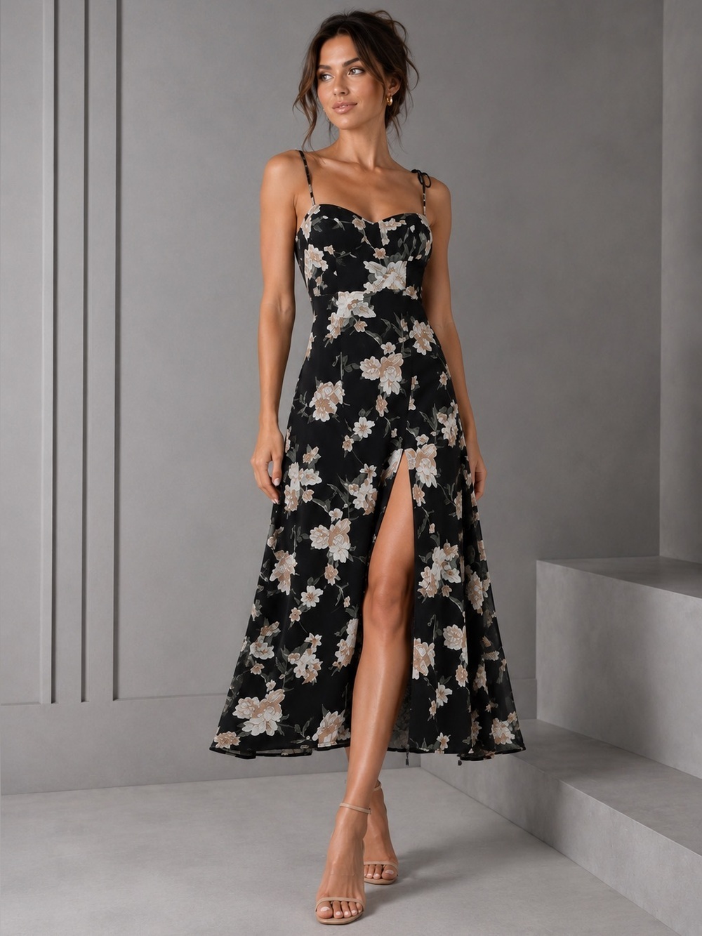 PETAL & PUP MEG DRESS - BLACK SIZE 2 B3229